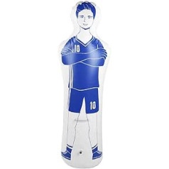 1.6 m Football Training Dummy Free Kick Defender Wall PVC Punch Bag for Football Practice Boxing Training