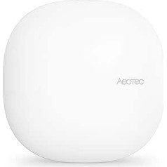 AEOTEC SmartThings Aeotec Smart Home Hub Z-Wave, Zigbee, голосовое управление WLAN с помощью Alexa и Google Home Automation, матовый совместимый GP-AEOHUBV3EU