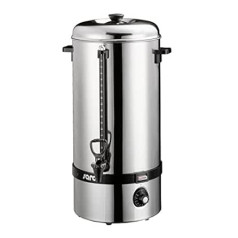 Saro 317-2000 Glühwein- und Heißwasserkessel Modell Hot Drink für Erhitzen und Warmhalten von Glühwein, Wasser, Kaffee, Tee (19 L, 2400 W, Überhitzungsschutz, stufenlos einstellbar, Edel)