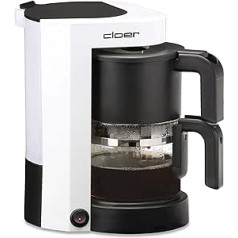 Cloer 5981 coffee maker - coffee makers (freestanding, White, Drip, 5 cups, Coffee, 0.92 m)