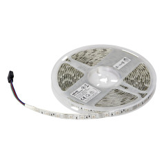 LED lente 12V, 5050, 60L/m, 14,4W/m, IP63, RGB, 5m