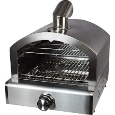 Activa Pizza Box, BBQ Pizza Oven with Temperature Display, for Charcoal and Gas Grills, Pizza Oven with Pizza Stone