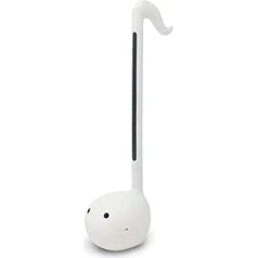 Otamatone Regular White Electronic Music Instrument Portable Digital Musical Instruments Synthesizer, Children Teenagers Adults, Fun Cool Birthday Christmas Gift Toy