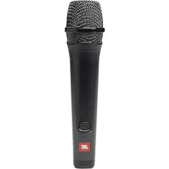 JBL PBM 100 - Dynamic Vocal Microphone with Cable in Black - Accessories for JBL Party Box - Home Karaoke - Cardioid Directional Pattern