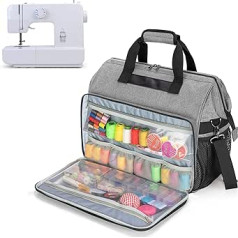Teamoy Sewing Machine Bag, Universal Sewing Machine Bag, Storage Bag for Sewing Machine, Sewing Machine Carry Bag for Sewing Accessories