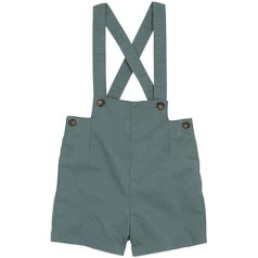 GOCCO Baby Boys Miki Con Tigrantes Dungarees, Verdoso, Verdoso