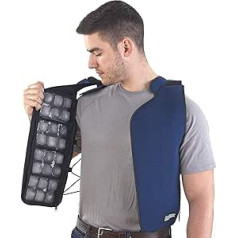 FlexiFreeze Ice Vest personiskā dzesēšanas veste Heat Control Navy