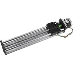 300 mm Effective Travel Length Aluminium Alloy Double Shaft Ball Screw Linear Guide Slide Rail with 57 Motors for the Automation Industry (1605 Screw Rod)