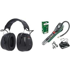 3M PELTOR HRXS220A WorkTunes Pro FM radio Gehörschutz, 32dB & Bosch Mājai un dārzam BOSCH elektrische Fahrradpumpe/Luftpumpe