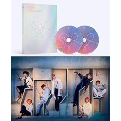 BTS Love Yourself Answer (E versija) Bangtan Boys albums 2 kompaktdiski+plakāts+fotogrāmata+minigrāmata+fotokarte+uzlīmju komplekts+(papildus 6 fotokartīšu komplekts)