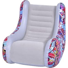 AVENLI Inflatable Lounge Chair 94 x 76 x 76 cm Air Chair in Graphite Design