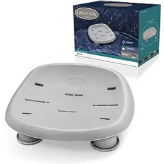 Bestway LAY-Z-SPA Xtras burbuļvannas sēdeklis 40,8 x 31,5 x 20 cm, pelēks