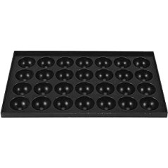 Produktaeru Takoyaki Kochplatte mit 28 Löchern, 4 cm, anti-haftbeschichtet, Takoyaki, Takoyaki-Platte, nur Takoyaki-Aluminium Platten