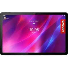 Lenovo Tab P11 Plus planšetdators | 11 collu 2K skārienjutīgs displejs | MediaTek Helio G90T | 4 GB RAM | 64 GB SSD | Wi-Fi | Android 12 | Pelēks