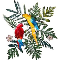 abc HOME Wall Decoration Parrot 75 cm B