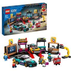 Lego 60389 Custom Cars Garage Konstruktors