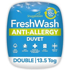 Snuggledown Freshwash Alerģija Sega Cotton White Cotton White Double