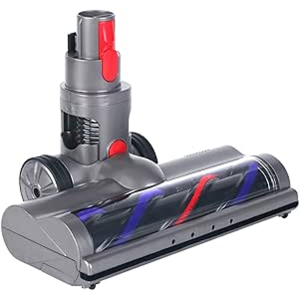 KENVOR birste saderīga ar Dyson V7, V8, V10, V11, V15, piederumi tiešās piedziņas grīdas sukām un 4 LED gaismas īsu pāļu paklājiem un cietām grīdām