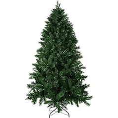 Artificial Christmas Tree with Auto Open, Pop Up Artificial Christmas Tree, Memory Wire, Hinge, Holiday Decoration (5 Feet)