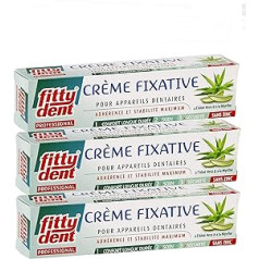 Fittydent Fixative Cream 3 Tubes of 40g (3)