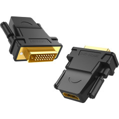 UGREEN adapteris DVI - HDMI Full HD (melns)