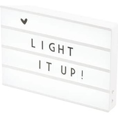 Lightbox ar buchstaben – A3 – 85 zeichen