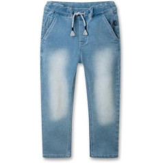 Sanetta Pure Jungen-Jeans Denim | Praktische und Bequeme Webhose aus einem Baumwollmix für Jungen. Baby & Kinder Bekleidung