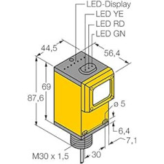 3036557 - Q45BB6LV, Optoelektronischer Sensor Reflexionslichtschranke