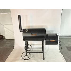 Texas Barbecue Grill Professional XXL apm. 55 kg kokogles Aptuveni 2 mm tērauda profesionāla kvalitāte