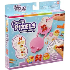 Bandai Pretty Pixels — Krazy Pixels — Dzēšgumiju rūpnīca — Sākuma komplekts — Modes tēma — Amatniecība — 38521