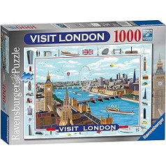 Ravensburger apmeklējiet Londonu! Puzle ar 1000 jums