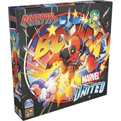 CMON Marvel United — Deadpool Expansion Family Game galda spēle 1-4 spēlētāji no 10+ gadi 40 minūtes vācu