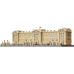 barweer Building Blocks Architecture London Buckingham Palace, British London City House Building Blocks, Houses Modular Buildings Set, C61501 for Adults (5604 Pieces), Compatible with Lego