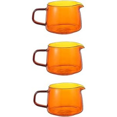 LIFKOME 3 Stk Kaffee-Set Kaffeetasse Espressotassen aus Keramik Mini-Keramik-Sahnekännchen Kaffeebecher mini wasserkocher multifunctionaler Glastopf einfacher Kaffeekocher