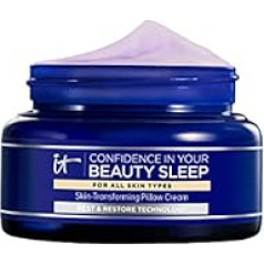 It Cosmetics Confidence in Your Beauty Sleep - Nakts krēms - Redzami uzlabo smalkās līnijas, grumbas, sausumu, blāvumu un spēka zudumu - Ar hialuronskābi - 60 ml