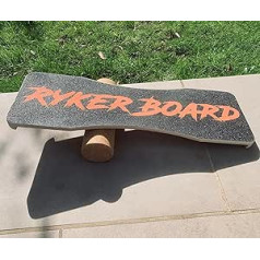 Balance Board Rocker Board for Balance Core Training Surfering Skateboard Calisthenics Indoor or Outdoor Neuromuscular Reaction Training