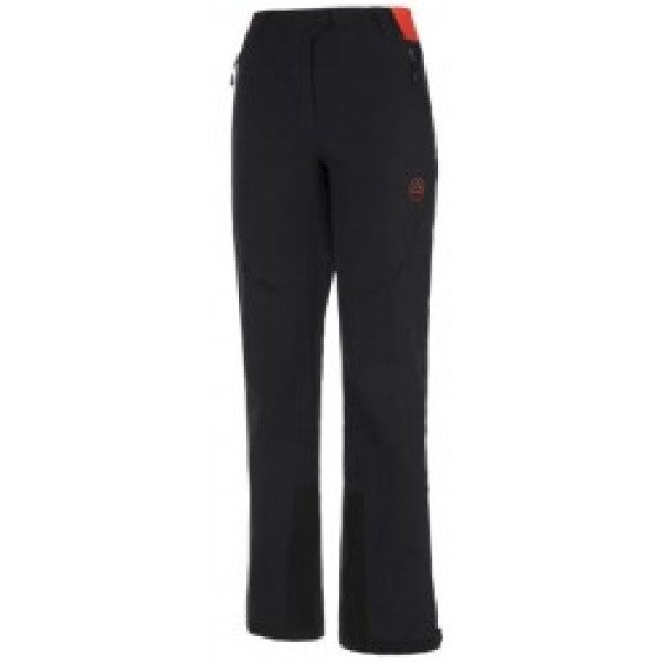 Bikses ORIZION Pant Long W S Black/Cherry Tomato