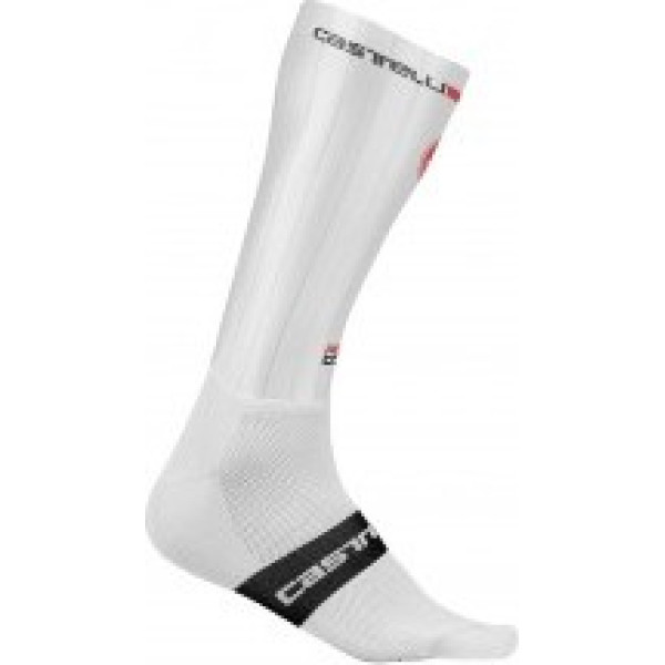 Castelli Velo zeķes FAST FEET Sock XXL White