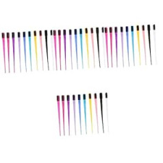 Aboofan Pack of 40 Eyebrow Brush Beauty Tool Skropstu birstes Mascara Comb Uzacu ķemme Matu līnijas birste Skropstu ķemme Gluda ķemmes malu birste Pro Tools Aplauzuma birstes