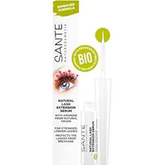 ‎Sante Naturkosmetik Natural Organic Eyelash Serum от Sante Naturkosmetik, Натуральная сыворотка для наращивания ресниц, усилитель ресниц для наращивания и ускорения рос