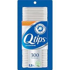 Q-Tips Q-PADUMI - vates tamponi pretmikrobu līdzekļi - 300 Count