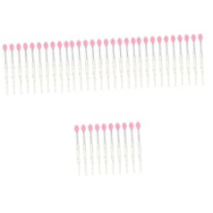 Frcolor Pack of 40 Lip Mask Brushes, Cosmetic Brushes, Makeup Brushes, Lip Mask Brush, Christmas Assecoires, Make Up Lipstick Brush, Sequins, Silicone Brush, Miss Lip Brush, Silica Gel