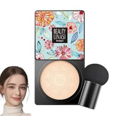 Longsao Wonderninelife skaistumkopšanas krēms, Beauty Cream Foundation, Air Cushion CC krēms, Water Feeling Flawless BB Cream Moisturizing Oil Control (Natural-A)