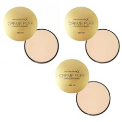 Coty 3 x Max Factor Creme Puff sejas pūderis 14g - 40 Creamy Ivory