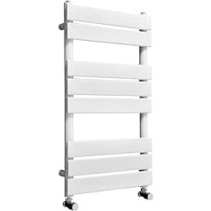 WarmeHaus Designer dvieļu radiators vannas istabas radiators 800 x 450 mm balts