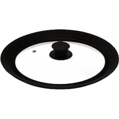 axentia 133116 Blackline Universal Pan Lid Glass