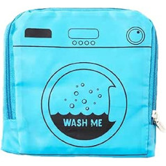 Miamica Wash Me Travel Laundry Bag, blue, Miamica neon laundry bag