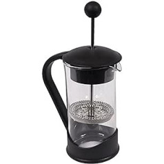 Clever Chef - French Press - Kaffeebereiter mit ausgezeichneter Filtration für maximalen Geschmack - perfekt für den Morgenkaffee - klein - 2 Tassen (12 FL oz/0,4 Liter) - Schwarz