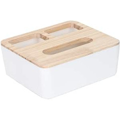 Auduma turētājs ar vāku audumu kubu kaste, salvešu kastīte rakstāmgalda birojam (trīs režģa audu kaste)