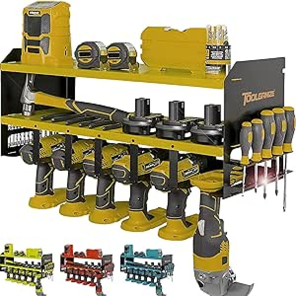 Toolganize elektroinstrumentu organizators (dzeltens)